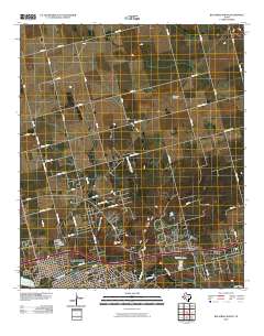 Big Spring North 2010 topographic map thumbnail