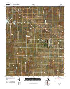 Carey 2010 topographic map thumbnail