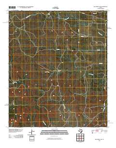 Blackwell SW 2010 topographic map thumbnail