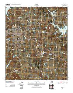 Athens 2010 topographic map thumbnail