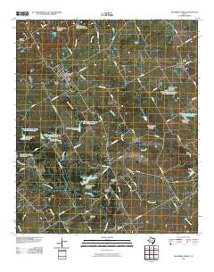 Blooming Grove 2010 topographic map thumbnail