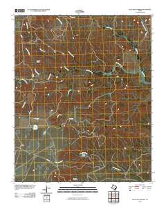 Blue Hole Springs 2010 topographic map thumbnail