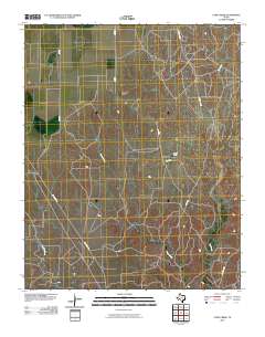 Camp Creek 2010 topographic map thumbnail