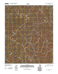 Blue Tank Canyon 2010 topographic map thumbnail