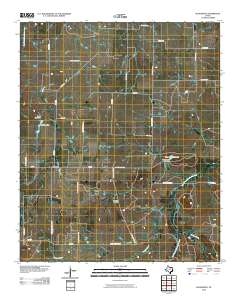 Bluegrove 2010 topographic map thumbnail