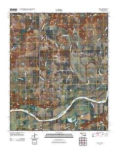 Bluff 2012 topographic map thumbnail