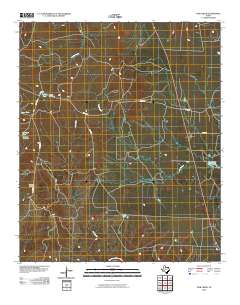 Bob Creek 2010 topographic map thumbnail