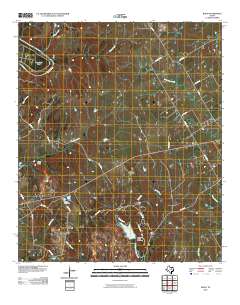 Bono 2010 topographic map thumbnail