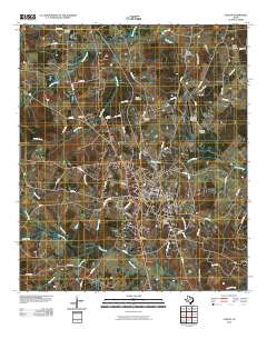 Center 2010 topographic map thumbnail