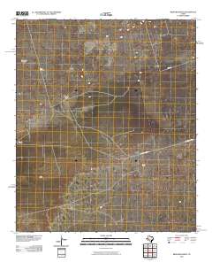 Bedford Ranch 2010 topographic map thumbnail
