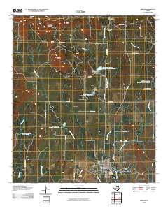 Bronte 2010 topographic map thumbnail