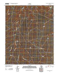 Alamocitos Camp 2010 topographic map thumbnail