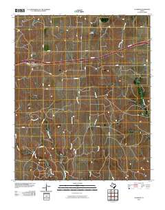 Alanreed 2010 topographic map preview