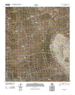 China Ranch 2010 topographic map thumbnail