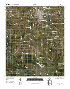 Clarksville 2010 topographic map thumbnail