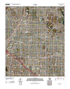 Garland 2010 topographic map thumbnail