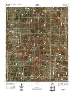 Garner 2010 topographic map thumbnail