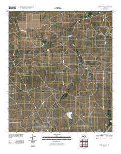 Garrison Draw 2010 topographic map thumbnail