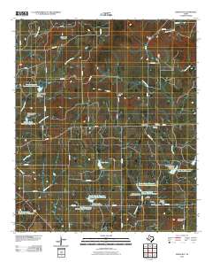Democrat 2010 topographic map thumbnail