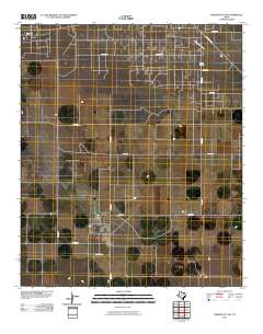 Denver City SW 2010 topographic map thumbnail