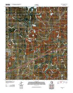 Gordon 2010 topographic map thumbnail