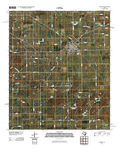 Gorman 2010 topographic map thumbnail