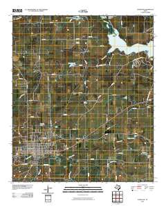 Comanche 2010 topographic map thumbnail