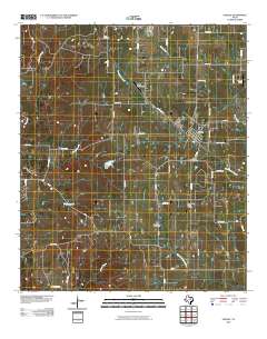 Godley 2010 topographic map thumbnail