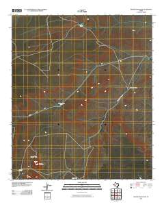 Granite Mountain 2010 topographic map thumbnail