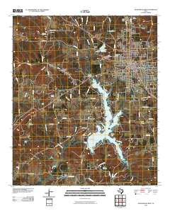 Jacksonville West 2010 topographic map thumbnail