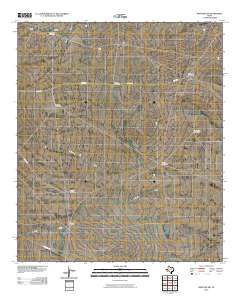 Mentone SW 2010 topographic map thumbnail