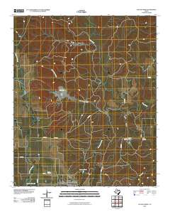 Jayton North 2010 topographic map thumbnail