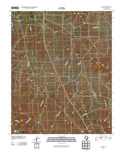 Marsh 2010 topographic map thumbnail