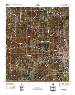 Marshall West 2010 topographic map thumbnail