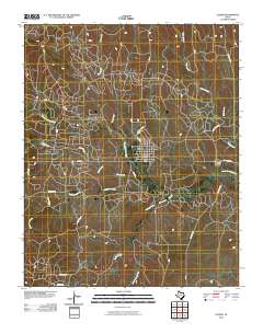 Lefors 2010 topographic map thumbnail