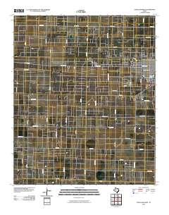 Levelland West 2010 topographic map thumbnail