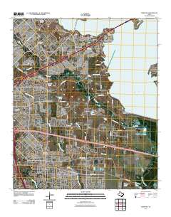 Mesquite 2011 topographic map thumbnail