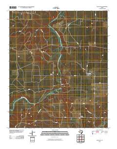 Peacock 2010 topographic map thumbnail