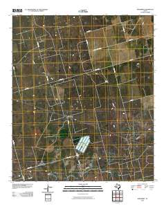 Spraberry 2010 topographic map thumbnail