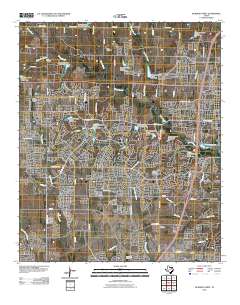McKinney West 2010 topographic map thumbnail