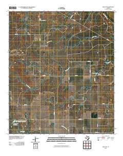 Miles NW 2010 topographic map thumbnail