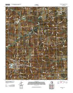 Kilgore SW 2010 topographic map thumbnail