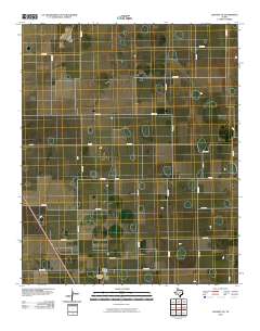 Lockney SE 2010 topographic map thumbnail