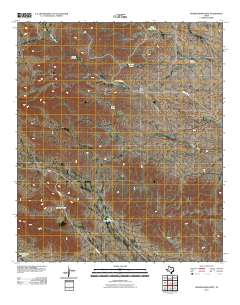 Hopper Draw West 2010 topographic map thumbnail