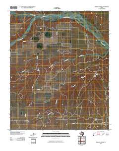 Hornica Creek 2010 topographic map thumbnail