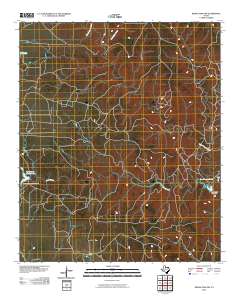 Kiowa Peak NW 2010 topographic map thumbnail