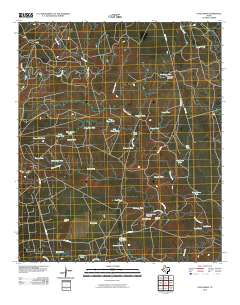 Long Draw 2010 topographic map thumbnail
