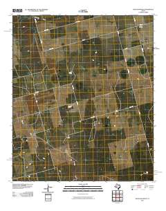 Houston Ranch 2010 topographic map thumbnail