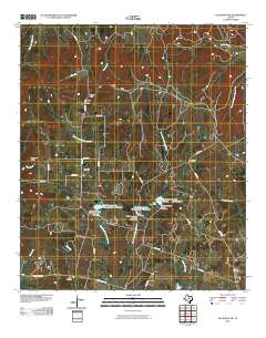 Huckabay SW 2010 topographic map thumbnail