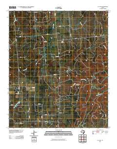 La Casa 2010 topographic map thumbnail